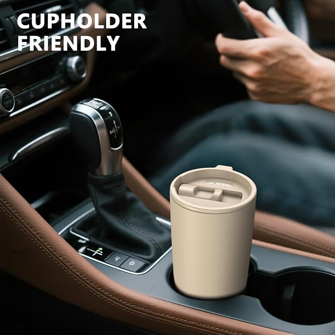 TILUCK 20 oz Insulated Coffee Tumbler - Image 4