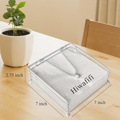 hiwafifi Napkin Holder for Table, Flat Napkin Dispenser - Image 2