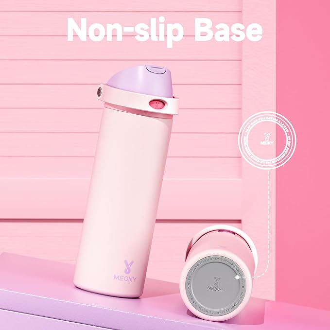 24 oz Insulated Water Bottle for Sports: Meoky Stainless Steel Water Bottle - Image 7