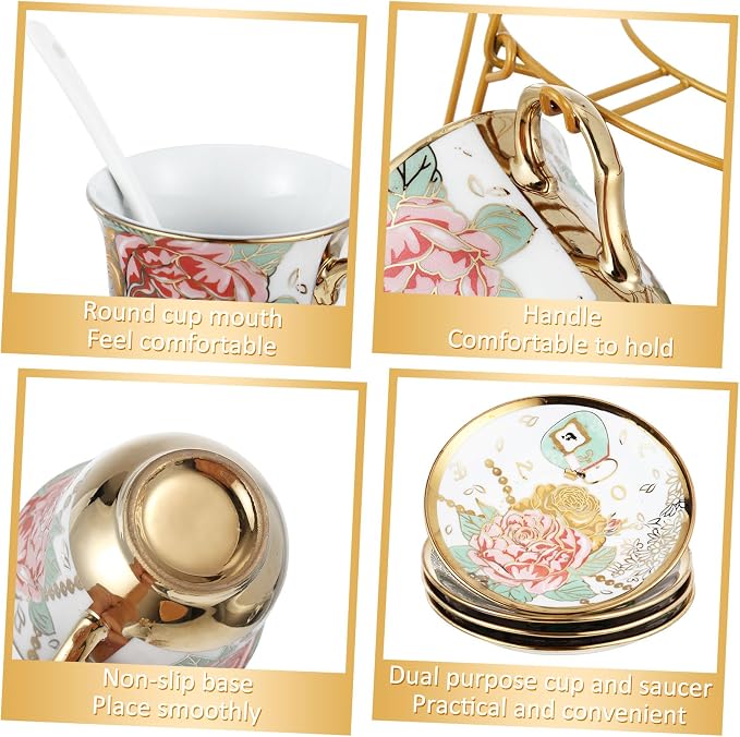 Zhehao 20 Pcs Porcelain Tea Set - Image 7
