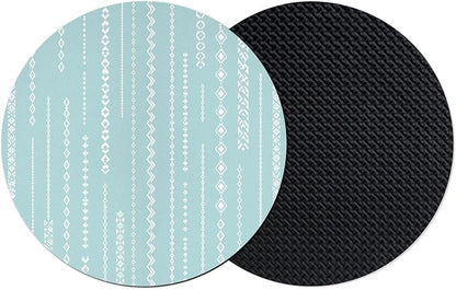Modern Minimalist Coasters Set of 2 Absorbent Coasters by Unknown