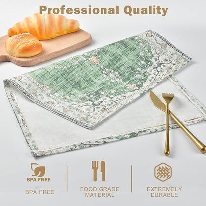 Snycler Table Runner Boho Table Runners Vintage Elegant Farmhouse Table Center - Image 2