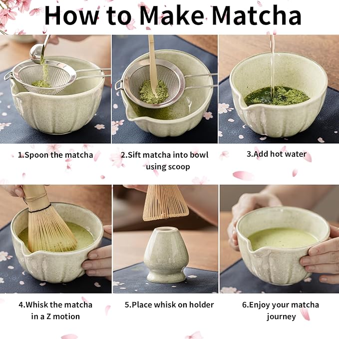 8 Pcs Matcha Whisk Set - Image 7
