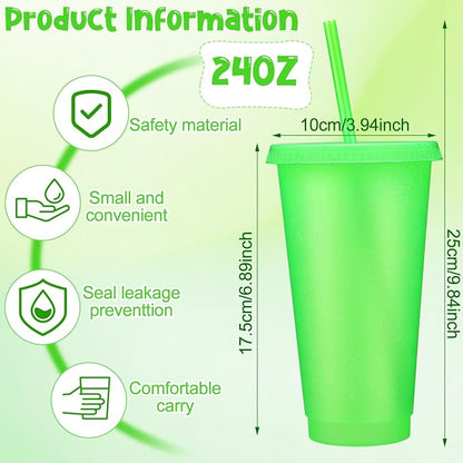 Honeydak 60 Pack Tumbler with Straw and Lid Bulk Cups - Image 4