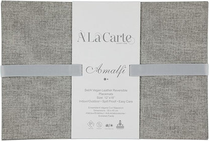 Placemats Set of 4 12" x 18" Heat-Resistant Table Mats for Dining Table Set for 4 Kitchen & Dining Room Decor Farmhouse, Boho, & Modern Style Easy to Clean, Durable & Stylish Table Decor