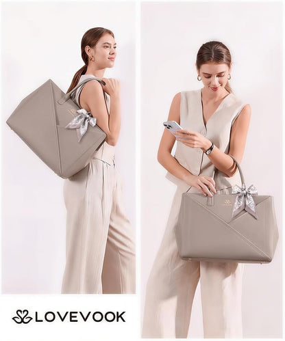 LOVEVOOK Laptop Work Tote Bag for Women - Image 2
