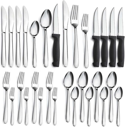 Pleafind 24-Piece Silverware Set by Pleafind