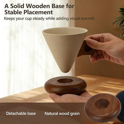 9oz Speckled Stoneware Latte Cup - Image 8