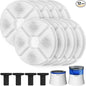 Pawtners Dog Water Fountain, 8 Replacement Filters by Pawtners