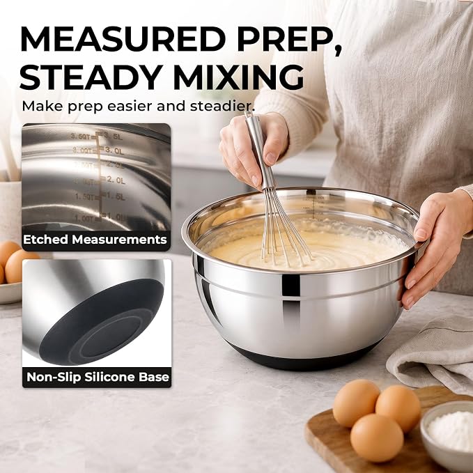 Stainless Steel Mixing Bowls - Image 5