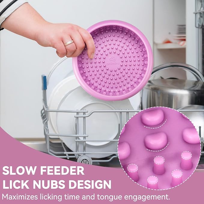 Dog Lick Bowl, Animire Freeze Lick Mat - Image 7