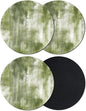 Sage Green Coasters Set of 4, Absorbent Coasters by Unknown