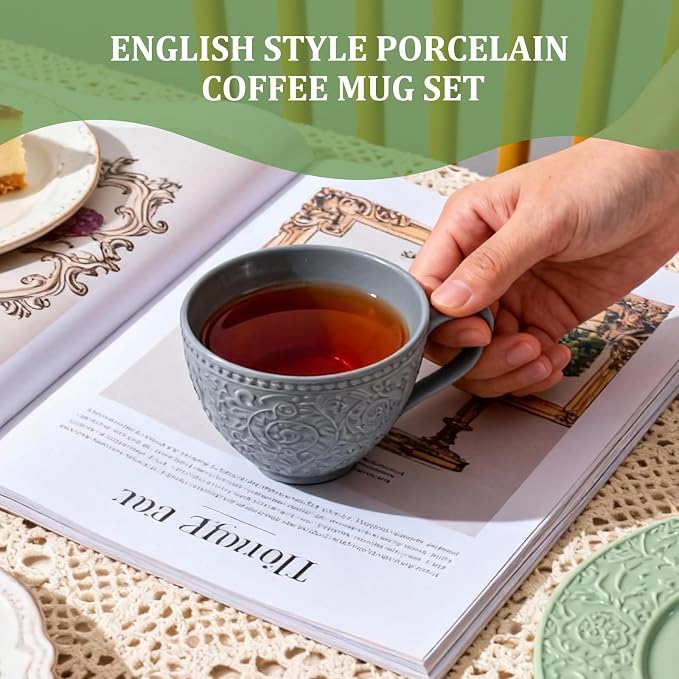 Sophisticated English Afternoon Tea Set, Good - Image 7