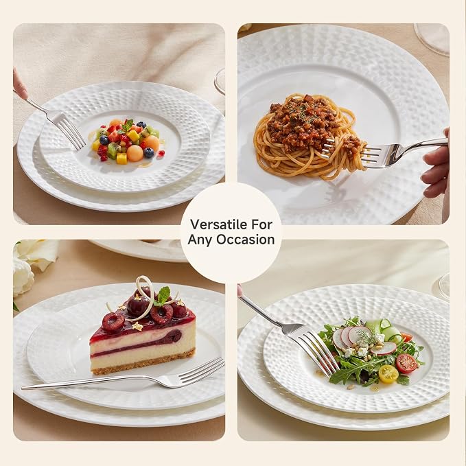 12-Piece Salad Fork Set, 18/10 Stainless Steel Dessert Forks | Mirror Polished - Image 7