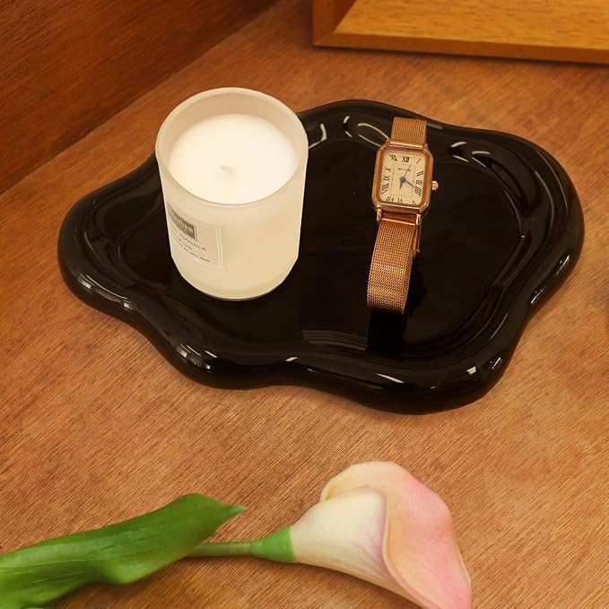 CCINPPY Ceramic Cloud Jewelry Tray Trinket Dish Key Bowl Nightstand Decor | by CCINPPYJEWELRYACCESSORIES