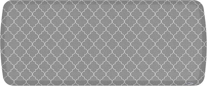 GelPro Elite Premier Gel Anti-Fatigue Kitchen Comfort Floor Mat, 20x48”, Trellis Classic Grey