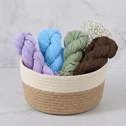 10 Pack Lavender Purple Cheesecloth Table Runner 17 x 108 Inch | Boho Gauze - Image 5