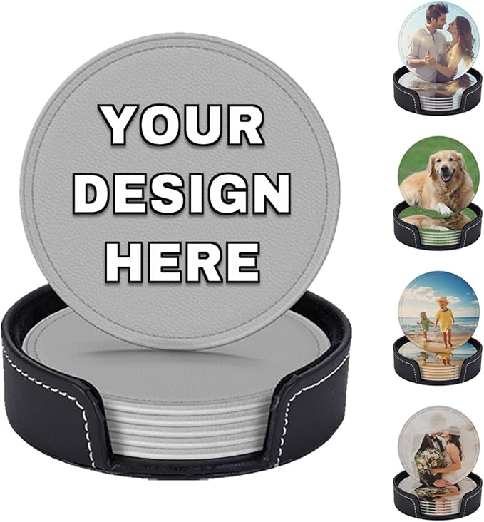 Personalized Drink Coasters by YHPHRTA