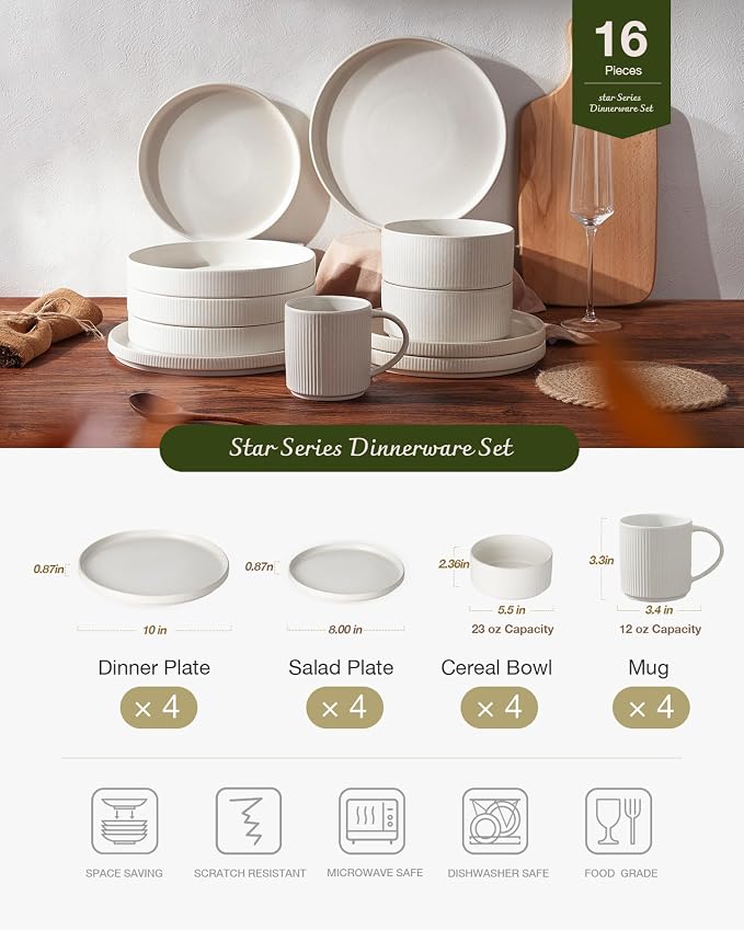 Famiware Star Dinnerware Sets - Image 4