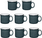 Set of 8 Ceramic Campfire Mugs – 15 Oz, Camping – Customizable by GiftsbyDesign