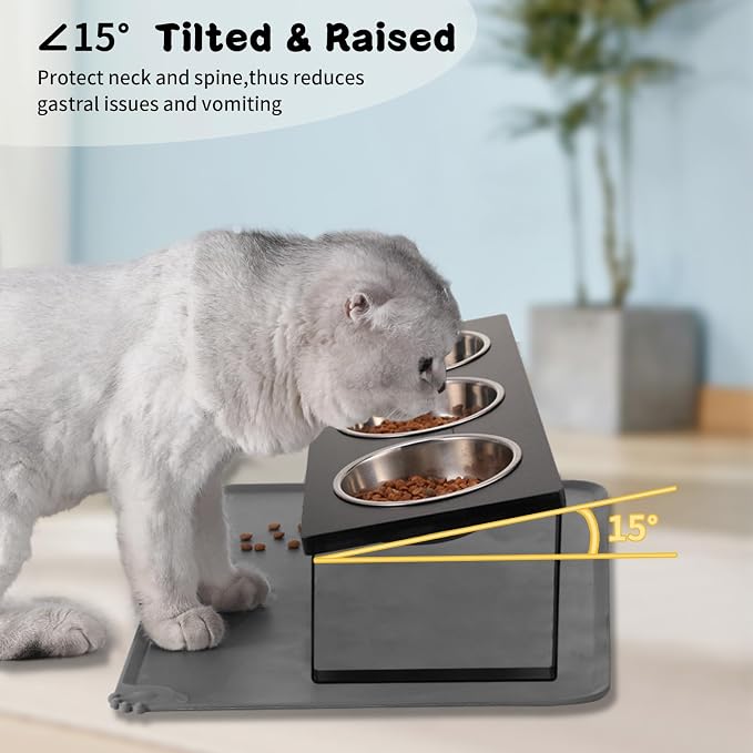 Summark Upgraded Elevated Cat Bowls - Image 4