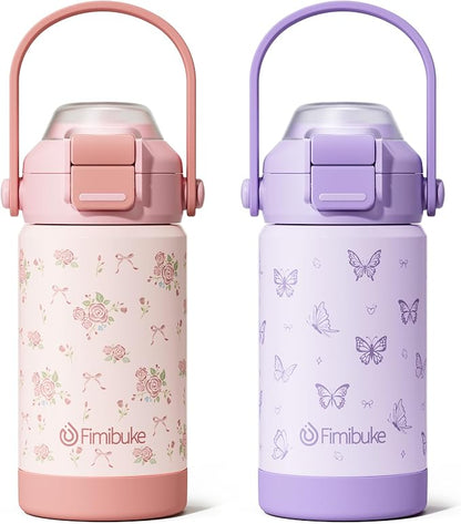 Fimibuke 14oz Kids Insulated Water Bottle by Fimibuke