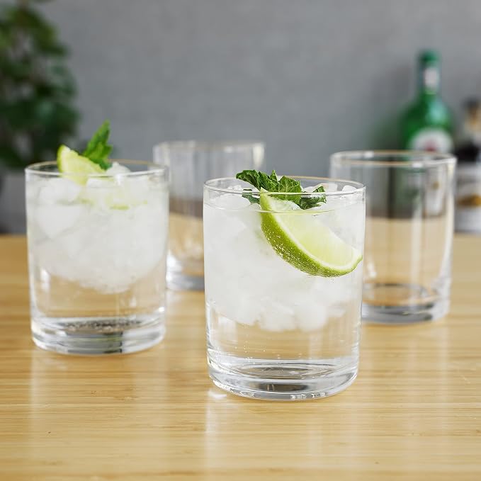 True Rocks Glass, Whiskey Tumblers, Old Fashioned Bourbon Scotch Brandy Rum - Image 4
