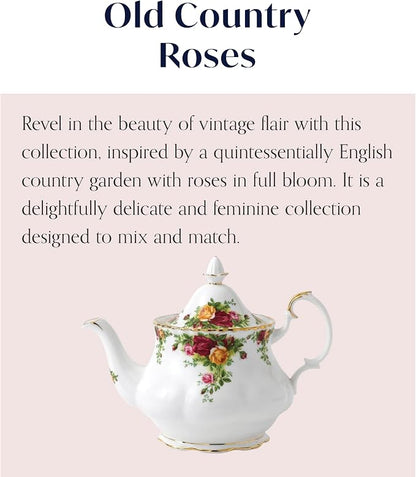 Royal Albert Old Country Roses Teapot Large - Image 5