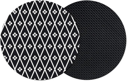 Minimalist Art Coasters Set of 2, Absorbent Coasters by Unknown