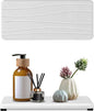 2PCS Water Absorbing Stone Tray, Fast Drying Stone Sink Tray, Water Absorbent by Unknown