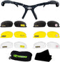 SSP Eyewear Top Focal Ultra Tactical Safety Shooting Glasses, HD A-Eye NVR/fog Lenses