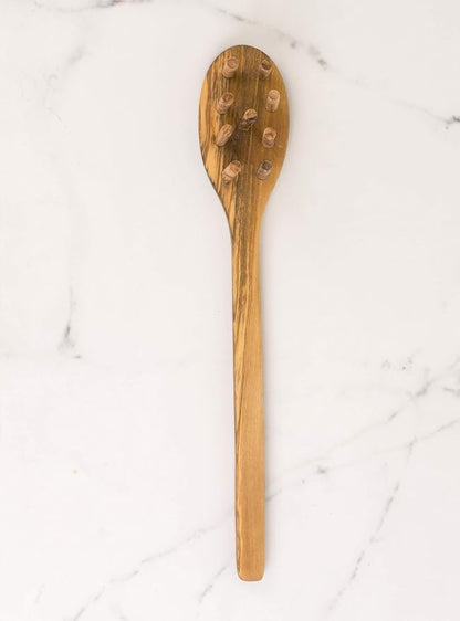 Eddington 50016 Italian Olive Wood Pasta Server, Handcrafted in Europe - Image 3