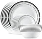 Corelle 18-Piece Round Dinnerware Set Service by Corelle