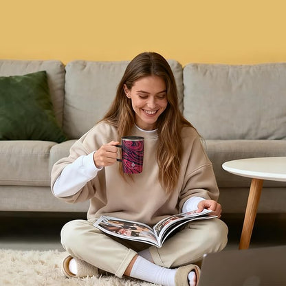 Ideus 16 oz Insulated Stainless Steel Coffee Mug - Image 9