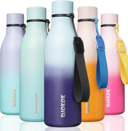 BJPKPK 18oz Insulated Water Bottle, Stainless Steel Bottle by BJPKPK
