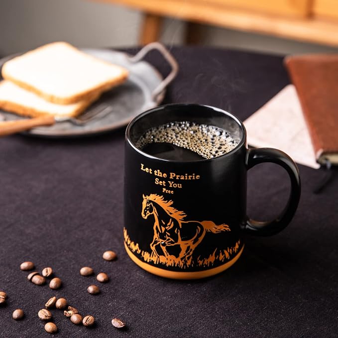 AmorArc 18oz Large Coffee Mugs Set of 6, Ceramic Coffee Mugs - Image 5