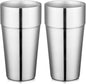 Beasea Stainless Steel Cups 19 oz, 2 Pack Large 18.6oz 550ml Stackable by Beasea