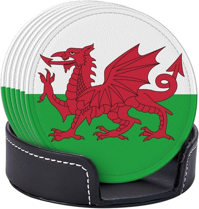 Welsh Flag Coasters for Drinks - Image 8