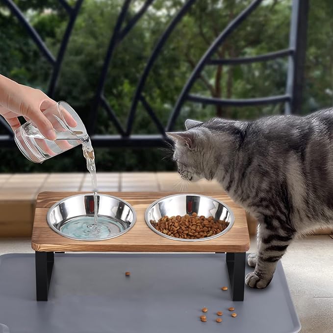 Upgraded Elevated Cat Bowls - Image 7