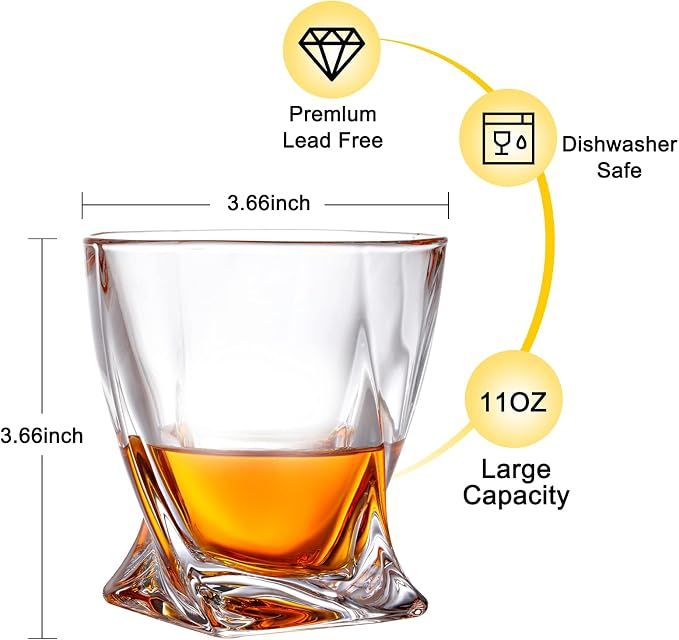 Whiskey Rocks Glass, Unique Gifts - Image 2