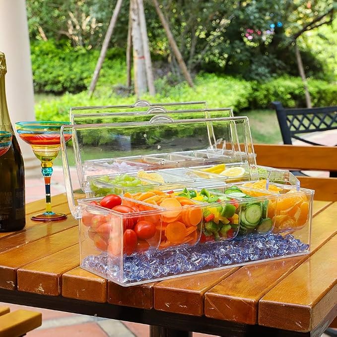 5-Grid Removable Condiment Tray - Image 7