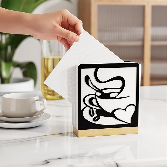 Metal Napkin Holder for Table - Image 2