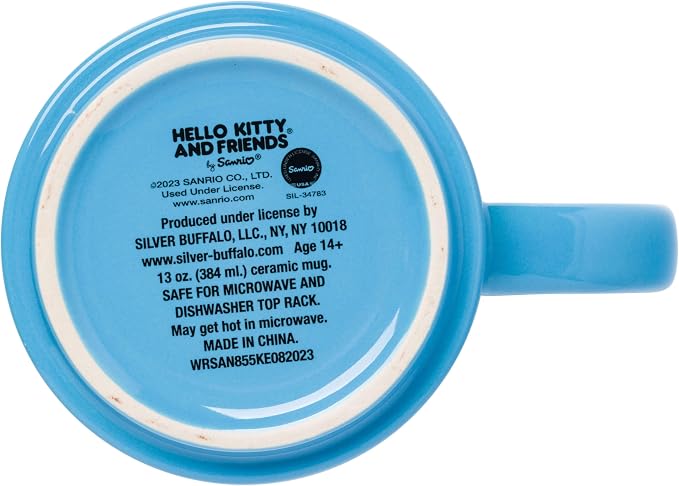 Silver Buffalo Sanrio Hello Kitty and Friends, Stackable Ceramic Mug, 13oz | - Image 5