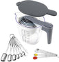 22-Pc Stackable Measuring Cups and Spoons Set by Recogwood