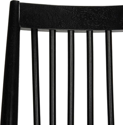 Safavieh Home Collection Wren Black 19-inch Spindle Dining Chair (Set of 2)
