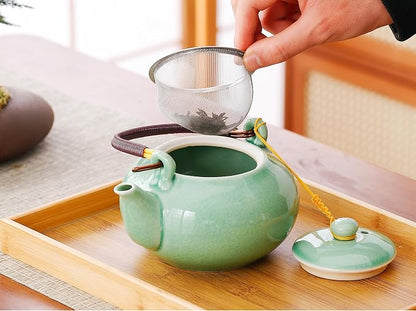 Japanese Tea Set for Adults, Japanese Gongfu Tea Set - Image 8
