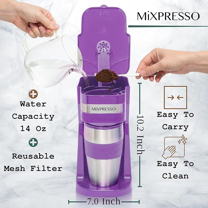 Mixpresso Single Serve & Single Cup Coffee Maker - Image 3