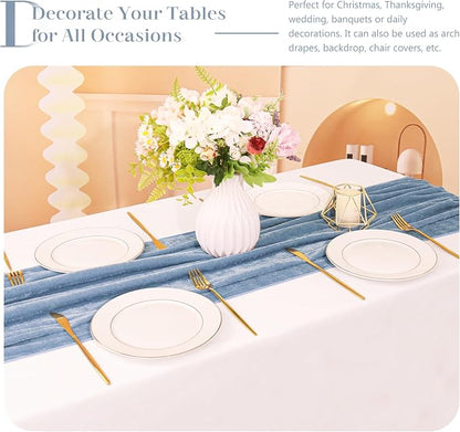 Velvet Table Runner 20 x 120 Inches 10ft Luxurious Thick Soft Velvet Christmas - Image 5