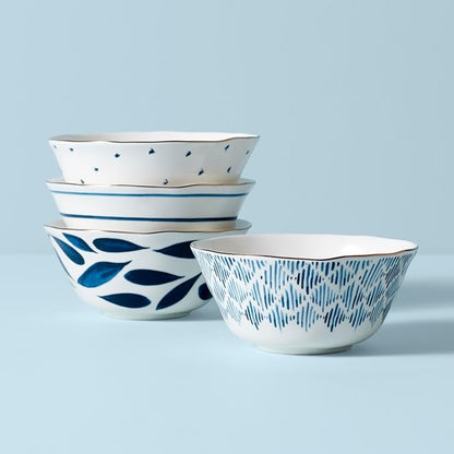 Lenox Blue Bay 4-Piece All Purpose Bowl Set, 3.60 LB - Image 3