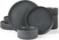 Famiware Star Stoneware Dinnerware Set, Reactive Glaze Plates & Bowls by Famiware